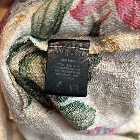 Auguste the Label Delilah Bloom Floral Mini Wrap Dress Size 4/S - Picture 9 of 9